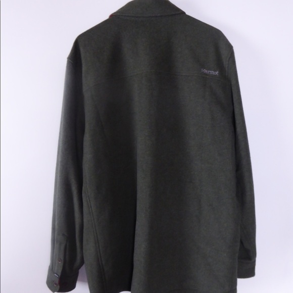 Marmot Stilson Wool Blend Button Shirt Jacket NWT - Picture 8 of 8